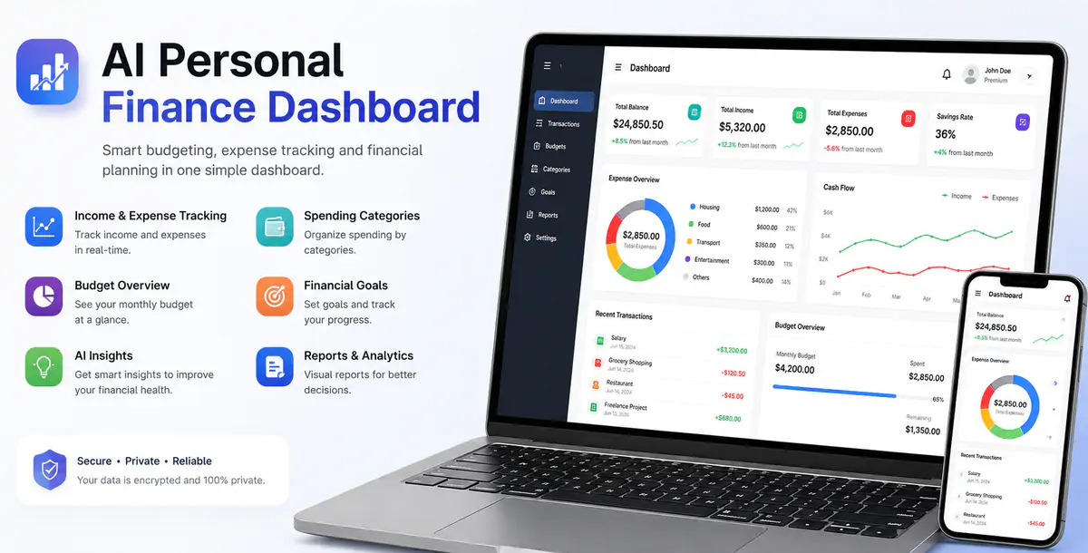 AI Personal Finance Dashboard